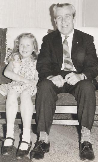 Christy Kenny with his daughter Sue 1966